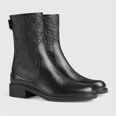 gucci maud boot brown|gucci signoria ankle boots.